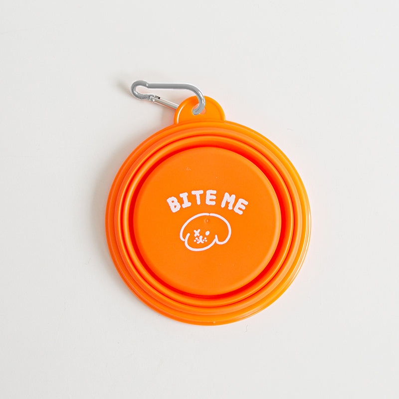 Foldable Silicone Bowl for Dogs (Vivid)