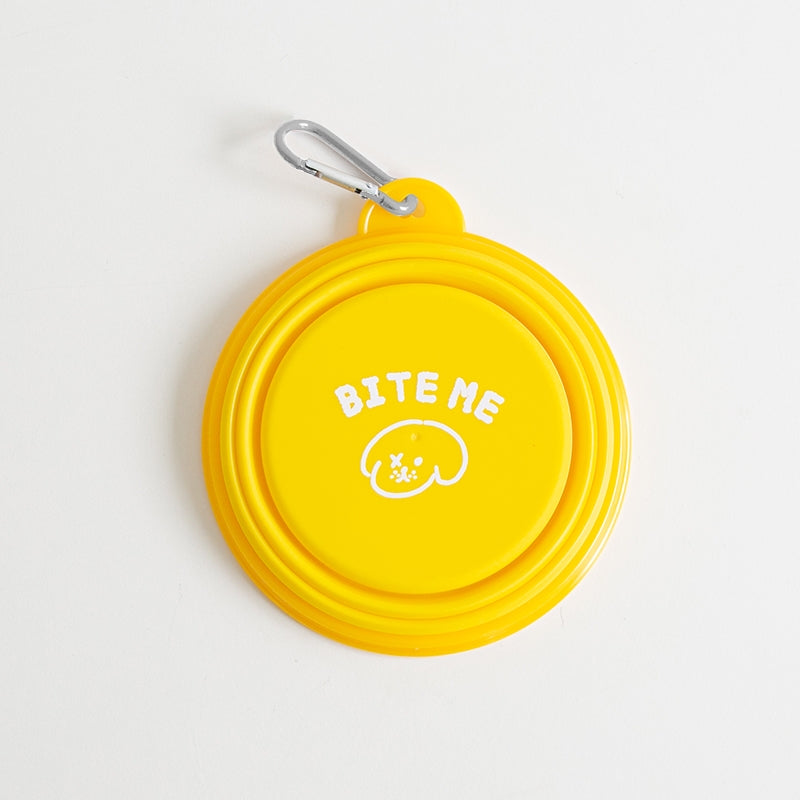 Foldable Silicone Bowl for Dogs (Vivid)