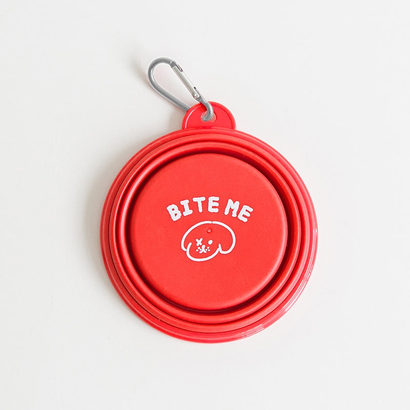 Foldable Silicone Bowl for Dogs (Vivid)