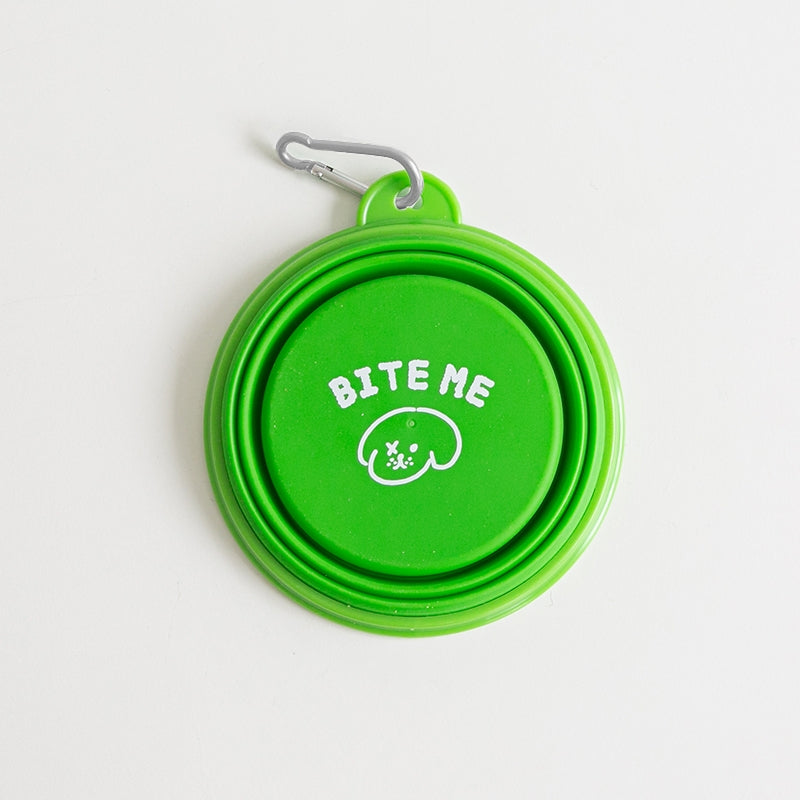 Foldable Silicone Bowl for Dogs (Vivid)