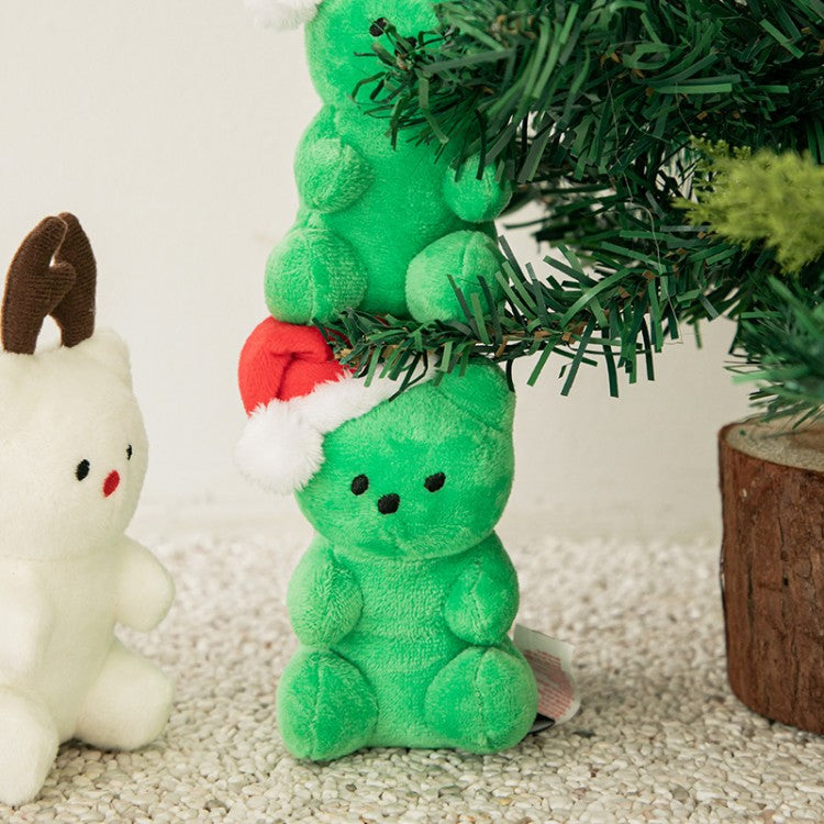 Santa Jelly Bear (Green)
