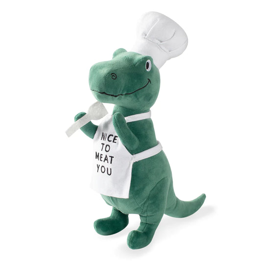 BBQ Rex Dog Squeaky Plush Toy
