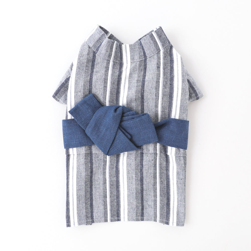 monchéri navy striped yukata (size M)