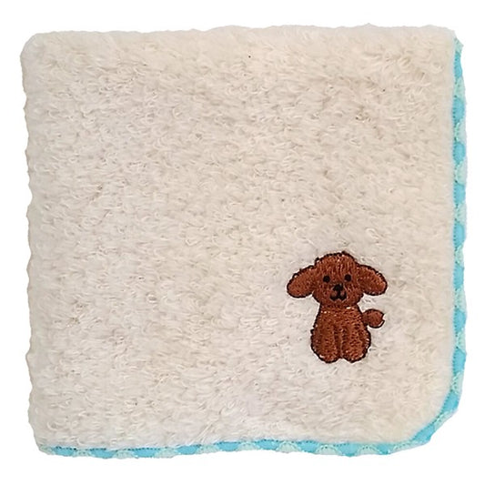 Japan Embroidered Handkerchief - Poodle