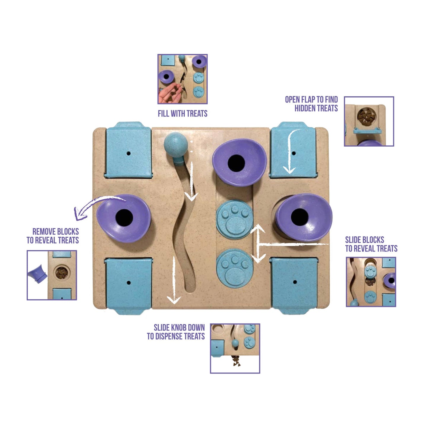 Hide 'n Seek Multi-Play Busy Board