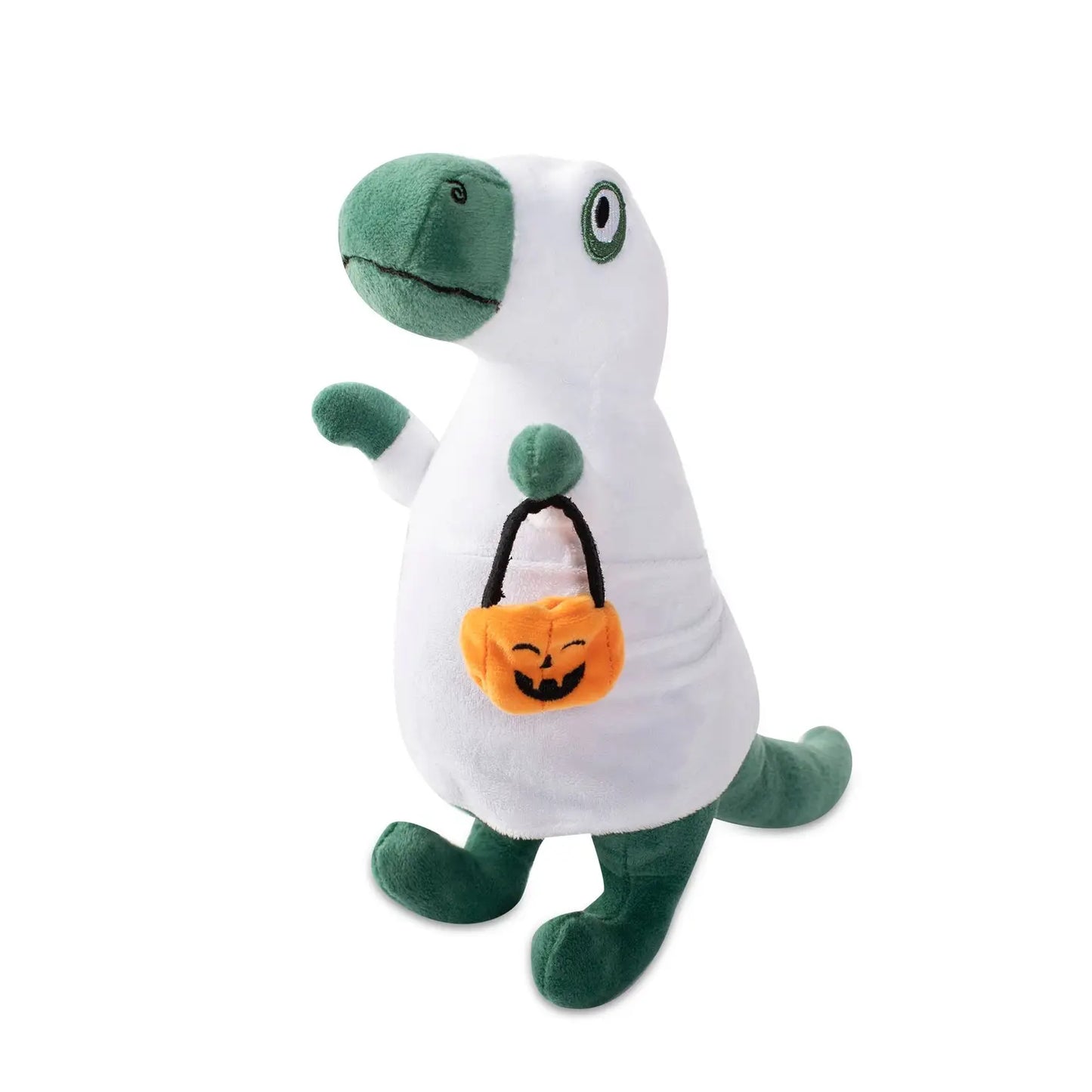 GHOSTED Rex Dog Squeaky Plush Toy
