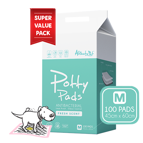 Altimate Pet Antibacterial Fresh Scent Potty Pee Pads